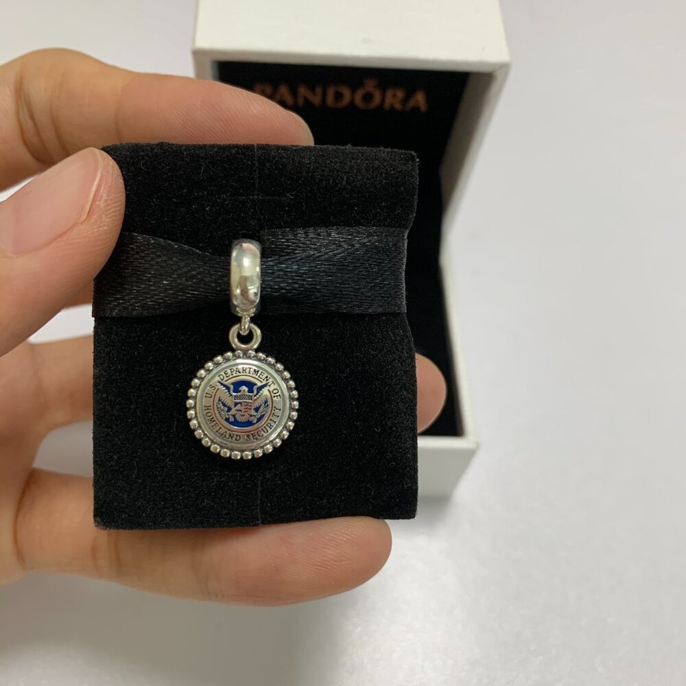 Pandora U.S. Department of Homeland security Micro chapter Charm